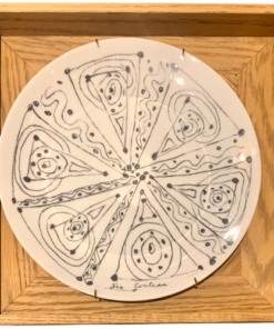 Framed plate N°COC8
