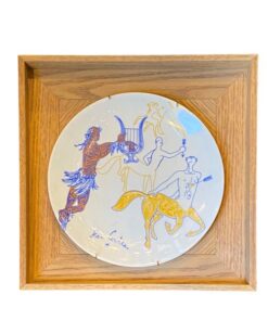 Assiette d'après Jean Cocteau N° COC13